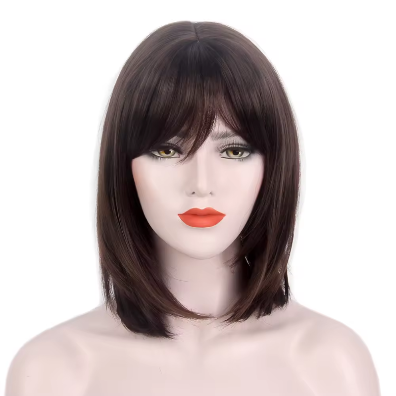 Shoulder-Length Synthetic Wig